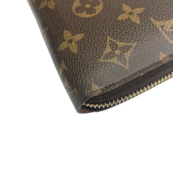 LOUIS VUITTON Monogram Zippy Wallet Round Zipper Long M60017 Men's Women's - Picture 3 of 10